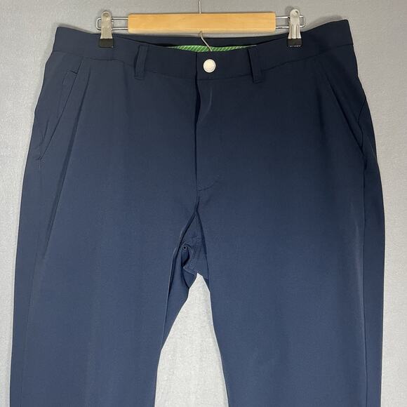 Bonobos Blue Highland‎ Tour M-Flex Performance Slim Fit Golf Pants Men's 35x32 - Picture 2 of 12